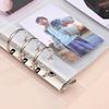 Фотоальбом A5 на кольцах, Карточки для DIY фотоальбома, Коллекция фото кумиров, Книга для хранения, Альбом Polaroid для детей