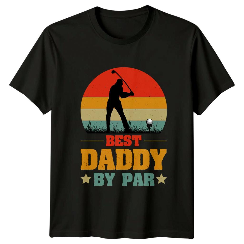 Best Daddy By Par Unisexs TShirt Fatherhood Golfing Fathers Day Gift For Him