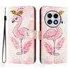 Роскошный окрашенный кожаный чехол-кошелек Flamingo из искусственной кожи в стиле книги для Oneplus 9R, 8T, Nord CE2 5G, Nord 2T, Nord N300, Oneplus 11 12...