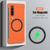 Безрамочный Магнитный Тонкий Чехол для Magsafe для Xiaomi Mi 9 Mi 10 Pro Ultra Mi9 Mi10 Pro Беспроводная Зарядка Жесткая Задняя Крышка