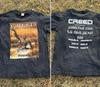 Creed Band Human Clay 2-сторонняя черная футболка с коротким рукавом Ремейк Мужская Женская Унисекс Футболка