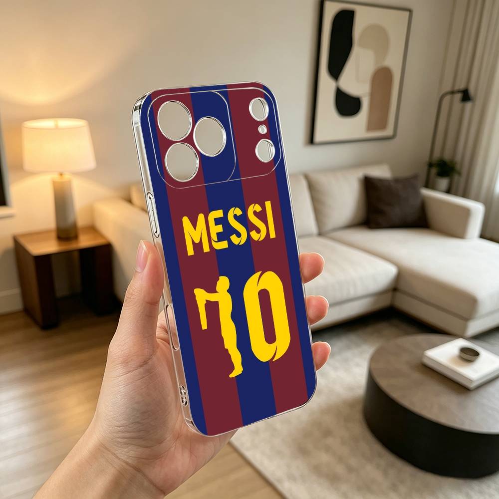 LIONEL Лео Месси-i F-Football Чехол для телефона для iPhone 17 16 15 14 13 12 11 Mini Pro Max Plus Прозрачная крышка