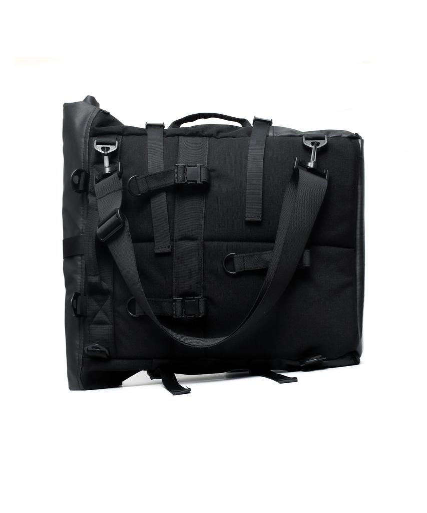 Rubberkiller Roger Backpack & Side Bag_For Motorcycle Rider [Black]
