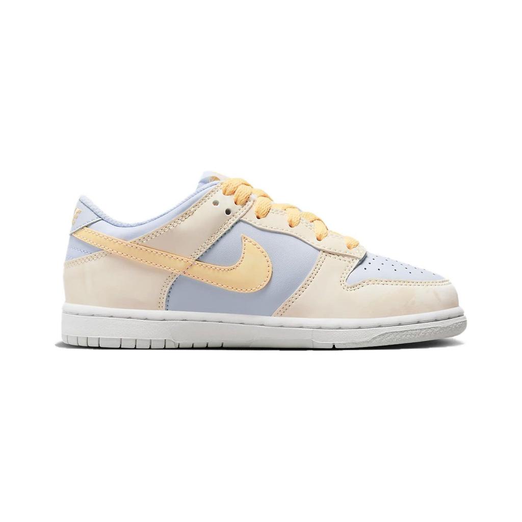 Nike Детские кроссовки Dunk Low PS Melon Tint Cream Pale-Ivory Football-Grey FB9108-100