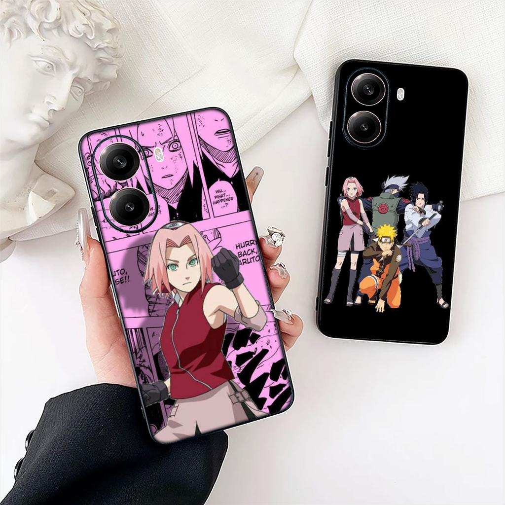 Haruno Sakura Sasuke Narutos Kakashi Phone Cover for Apple iPhone 12 13 Mini XS 11 Pro Max 7 8 Plus + XR 8+ X SE 2020 SE3 Case