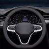 Для VW Volkswagen Nivus Тип D Чехол на руль Нескользящий Удобный Всесезонный Автомобильные чехлы на руль Аксессуары для интерьера