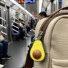 Calming Sensory Avocado Clicker Keychain Funny Finger Button Pendant New Bag Pendant  Teens Adult