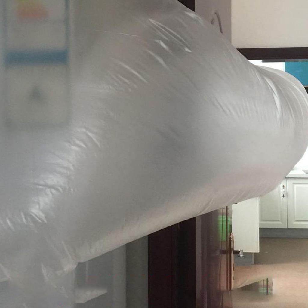 Exhaust Vent Hose Adapter Portable Air Conditioner Duct Hose Connector Extender Air Conditioner Tube 8/10/15/20m