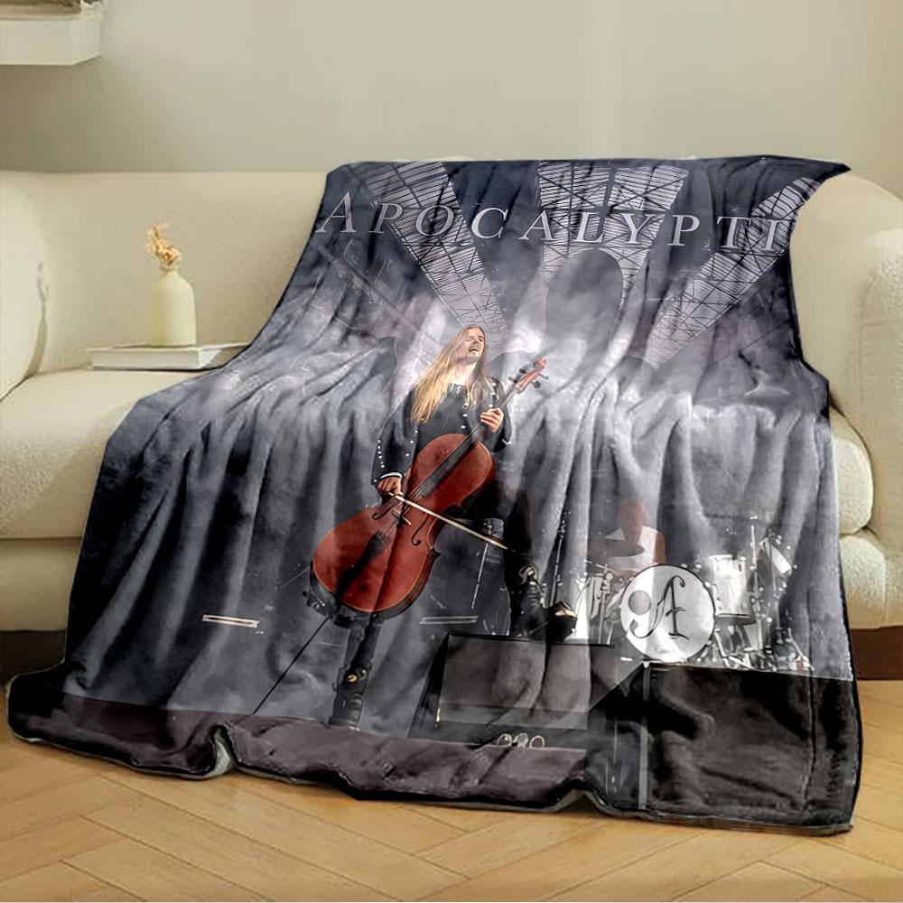 Apocalyptica Band Concert Scene for all seasons blanket lunch break throw gift