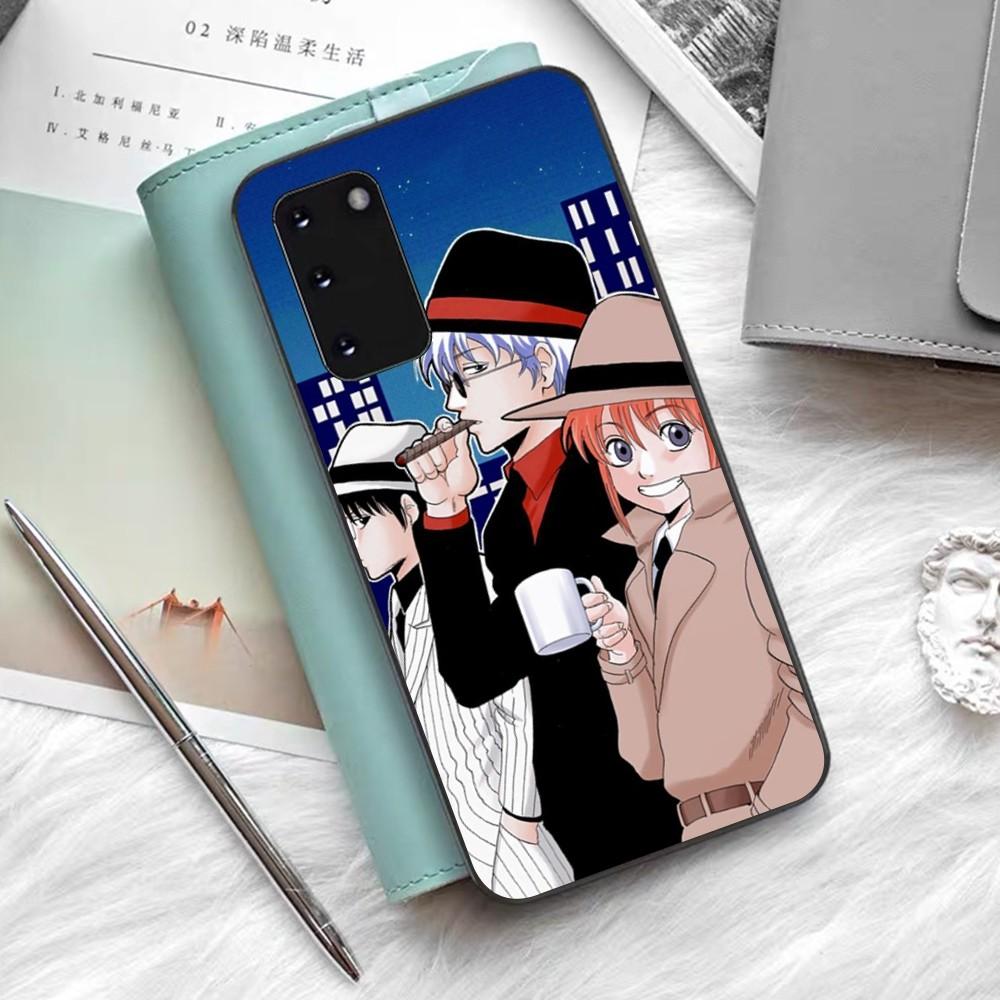 Чехол для телефона с аниме Гинтама для Samsung S 9 10 20 21 22 23 30 23plus Lite Ultra FE S10lite Fundas