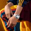 Прозрачный ремешок+корпус для Samsung Galaxy Watch 5/4 40мм 44мм Аксессуар Прозрачный чехол+спортивный браслет Ремешок для Galaxy Watch 4 браслет на запястье