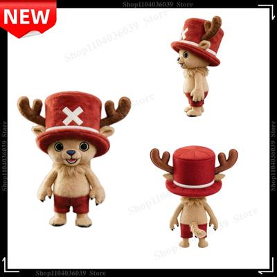 В наличии Новая Аниме Плюшевая Кукла One Piece Чоппер Милый Доктор Корабля Олень С Розовой Шляпой Аниме Аксессуары Игрушка Подарок на День Рождения