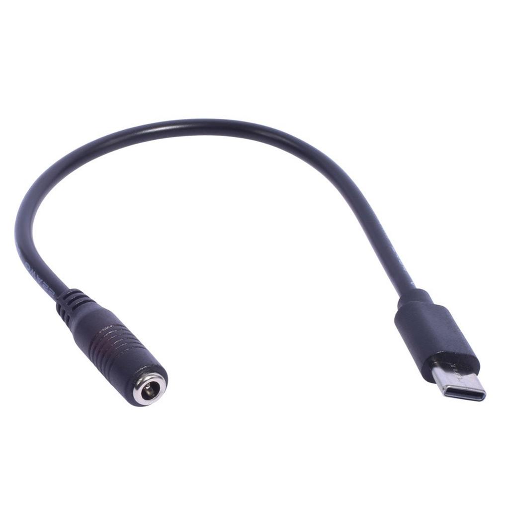 Кабель для зарядки USB Type C Male to 3.5x1.35mm Female для планшетов, телефонов и колонок