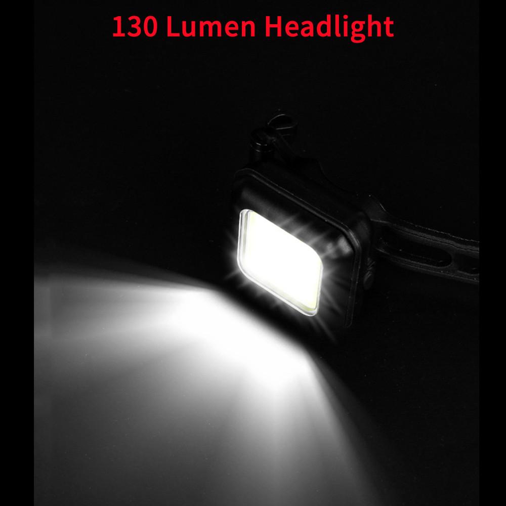 Bicycle Headlight and Tail Light Set Type-C Charging Night Riding Warning Light Suitable for Most Bikes