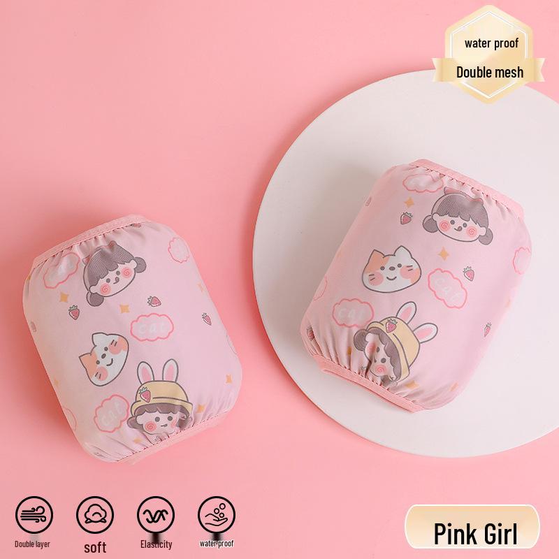 Raya RAYA Водонепроницаемые детские мультяшные рукава - Осенне-зимние детские нарукавники для мальчиков и девочек.