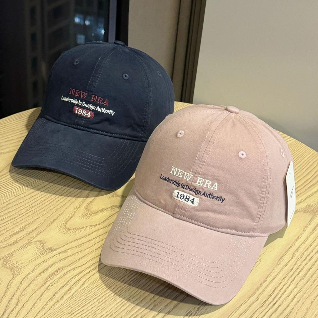 Кепка в корейском стиле с большими буквами, американской вышивкой, в стиле ретро, бейсболка, универсальная, с мягким верхом, подчеркивающая лицо, новая кепка с козырьком