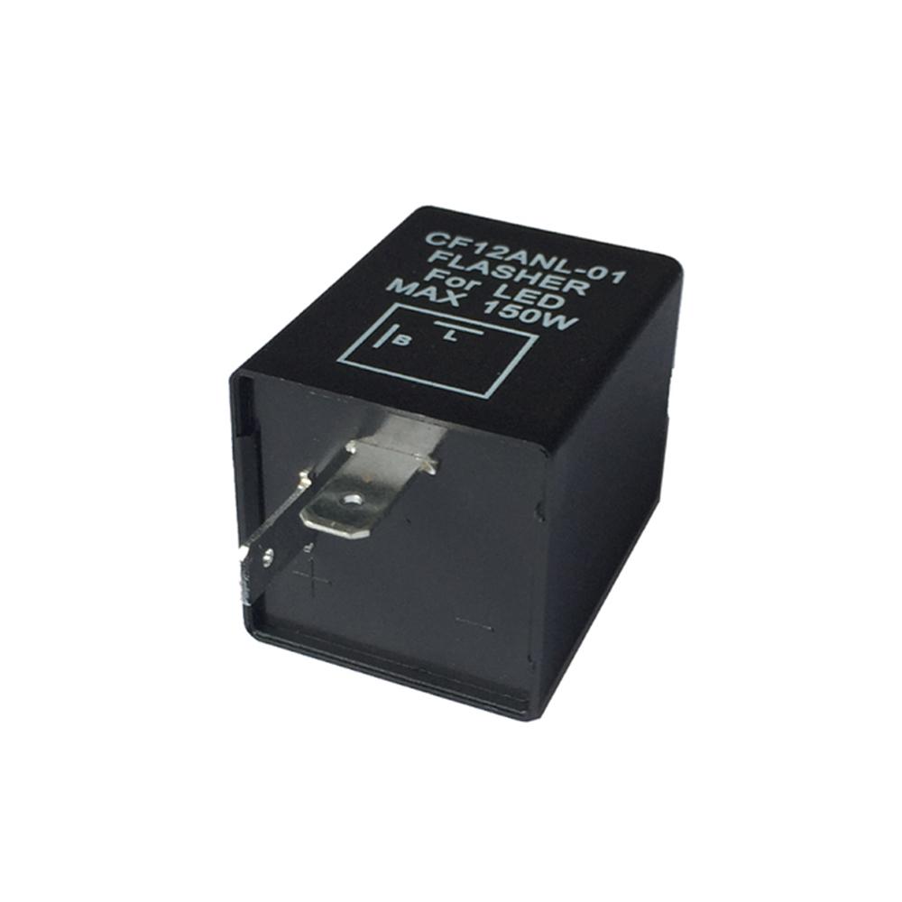 2 Pin CF12ANL 01 Electronic Led Flasher Relay Fix Turn Signal Bulbs Hyper Flash Issue