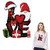 Christmas Patch Stickers On Clothes Arts Crafts Clothes Stickers Jeans Hoodies Parches Ropa Diy Heat Press Appliqued Iron Patch