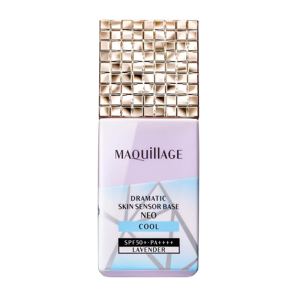 Maquillage Dramatic Skin Sensor Base NEO Cool Lavender Makeup with a Subtle Citrus Floral Brightens Skin Tone and Improves 25mL Base, Scent, Lavender,