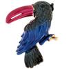 New Cat Enamel Parrot Brooch