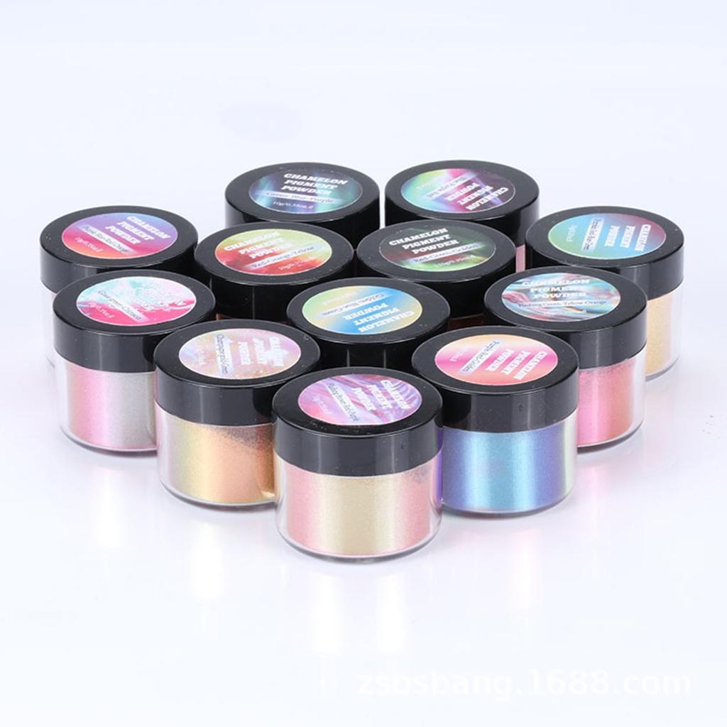 5g Nail Powder - High Pigmented Vivid Color, Long-Lasting Effect, Superfine Glitter for Nail Salon