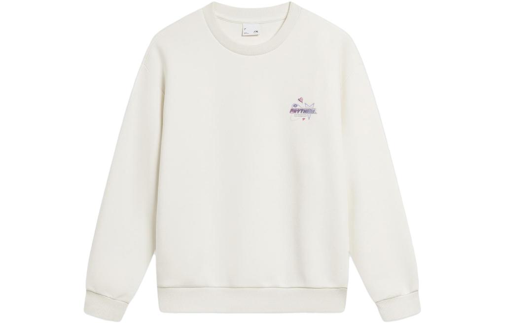 Li Ning Sports Trendy Collection Sweatshirt Women's Ecru AWDU038-1