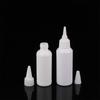 5/10/20/30/50/60/100 мл Белая бутылка с пипеткой-капельницей, с завинчивающейся крышкой, бутылки для жидкости для глаз, чернил, масла, пипетки, пигментов для краски