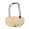 Hot Sale Padlock Love Lock Engraved Double Heart Valentines Anniversary Day Gifts Couple Christmas Gift