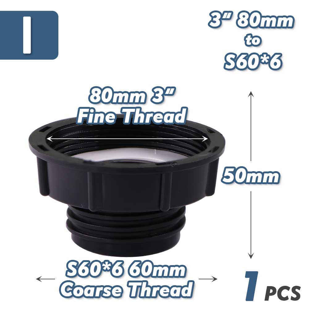 1/2" 3/4" 1" 1.5" 2" 3" 4" IBC Водяной бак Конвертор Адаптер Мелкая и Крупная резьба 1000L Тонн Бочка Садовый Полив Клапан Фитинги