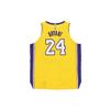 Nike Аутентичная игровая форма NBA Edition, спортивная баскетбольная форма/майка, версия игрока AU, Лейкерс, Коби 24, желтая, мужская, AQ2107-728