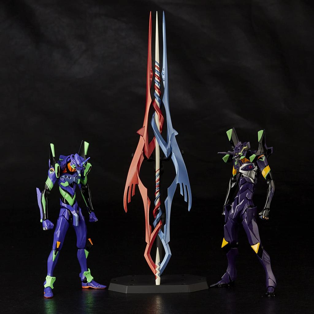 Evangelion Evolution Evangelion Unit 01 Evangelion Unit 13 Spear of Gaius окрашенная подвижная фигурка EV-EX и + немасштабируемая ABS&PVC