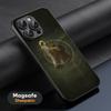 Jesus Christ sacred God Phone Case For iPhone 17 16 15 14 13 12 11 Plus Pro Max  High-end Luxury Magsafe Sheepskin