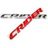 MPC4 Honda CRIDER 3D Металлические Наклейки на Автомобиль 20 см Значок на Боковое Крыло Стайлинг Логотип Эмблема Наклейки Аксессуары для Заднего Багажника для 2011 2023 2025 M
