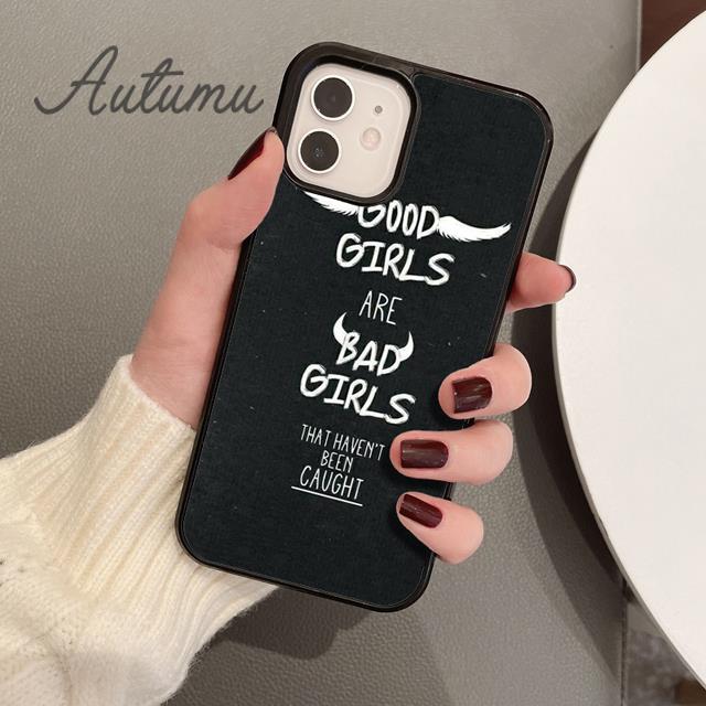 Чехол для телефона Good Girl Bad Habits для iPhone 11 12 13 14 Pro Max mini X XR XS SE 2020 6S 7 8 Plus Samsung Galaxy S21 S22