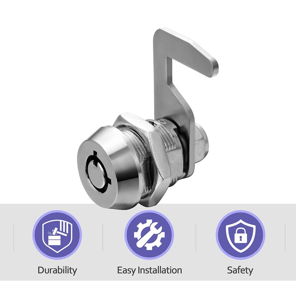 +Keys Cam Locks 90 Degree Cupboard Drawer For Cabinet
