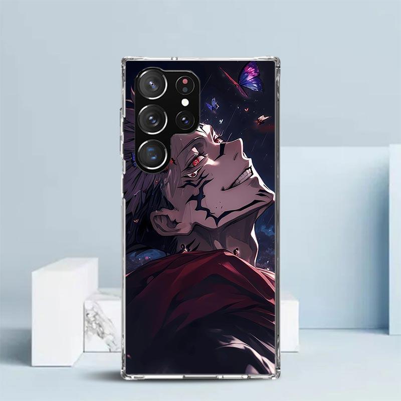 Чехол для телефона Kaisen J-Jujutsu Itadori Yuji для Samsung Galaxy S24 S25 Edge S26 Ultra S22 S23 Plus S21 + S20 FE Мягкая задняя крышка из ТПУ