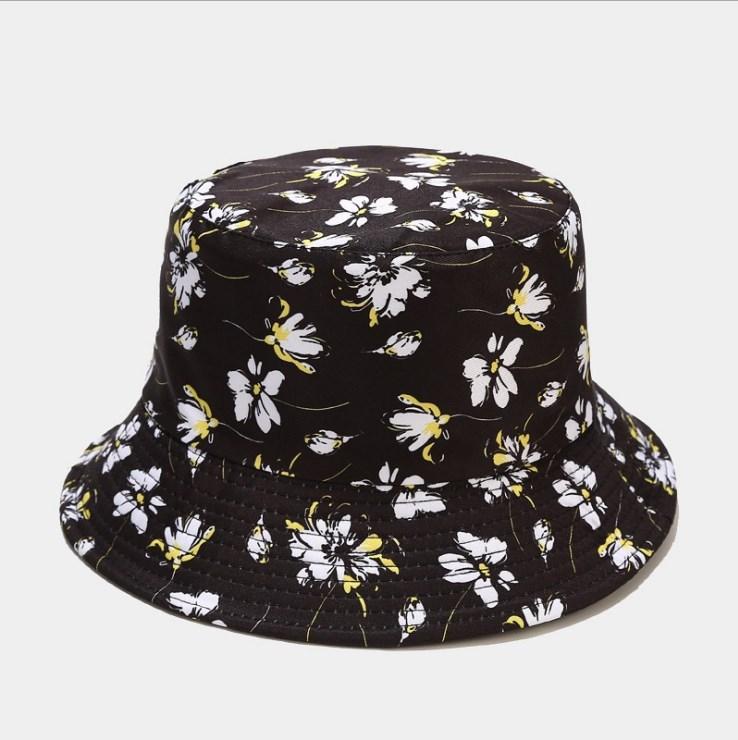 Xuancui Manufacture New Casual Floral Beach Summer Cap Printing Bucket Hat