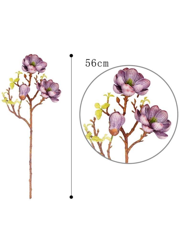 3 шт. искусственных цветов магнолии цветок EVA для реквизита для фотосъемки свадьбы в помещении на открытом воздухе дома украшения гостиной