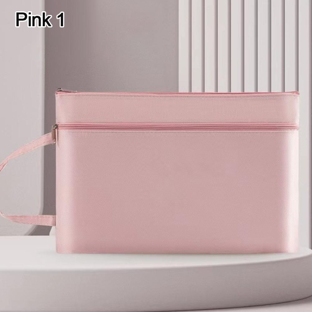 Oxford Cloth Document Bag Large Capacity Briefcase Document Organiser  School Office