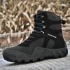 Men Tactical Boots Lace Up Waterproof Climbing Hiking Shoes Motorcycle Training Army High Quality Hunting Unisex Desert Boot