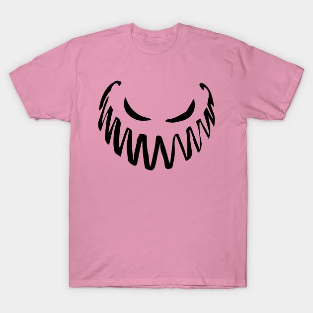 T Shirt Women Menacing Grin Halloween Collection Harajuku Print Kawaii Tshirt Summer Short Sleeve Female T-Shirt Top Tee