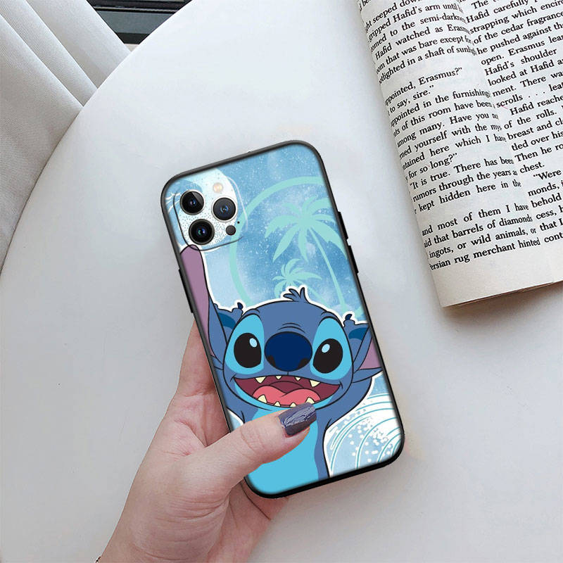 Чехол для телефона ED32 Lilo Stitch для iPhone 6 6s 7 8 11 12 13 14 15 XS Pro Max XR X SE Samsung S20 S21 S22 S23 S24 FE Ultra Plus Lite S21S A55