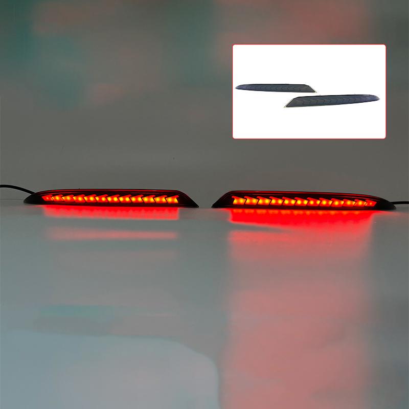 DinCh LED Rear Foglight For GAC Trumpchi Empow Shadow Leopard -2024 rear bumper foglight foglamp fog lamp Brake lights