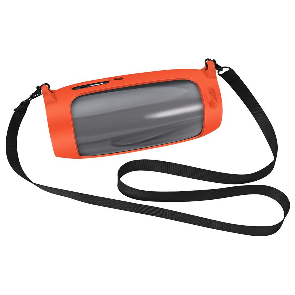 Силиконовый чехол с ремешком-карабином для Bluetooth-динамика JBL-Pulse 4