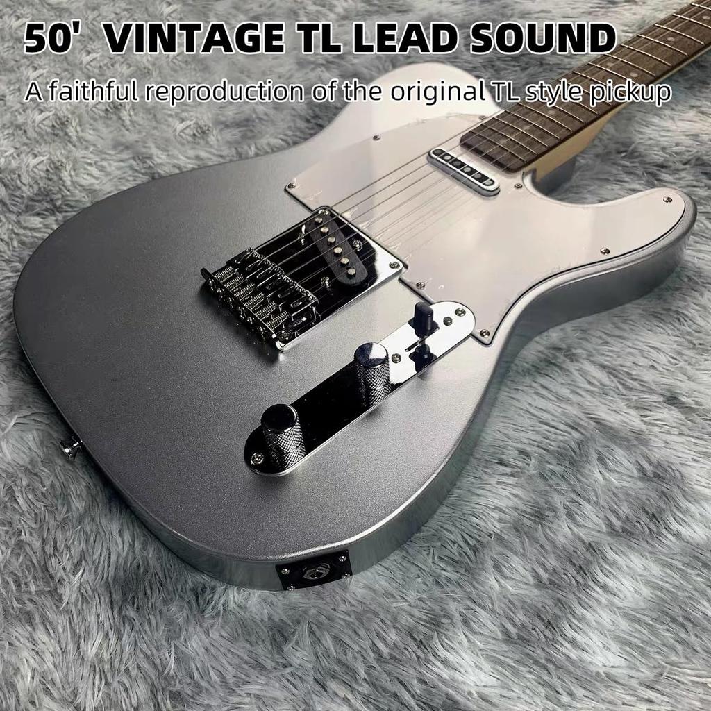 Звукосниматели для электрогитары Ogdni Tele, одинарные Alnico, набор из 5 штук, катушка, для грифа/средний/бриджевый (GMA19)