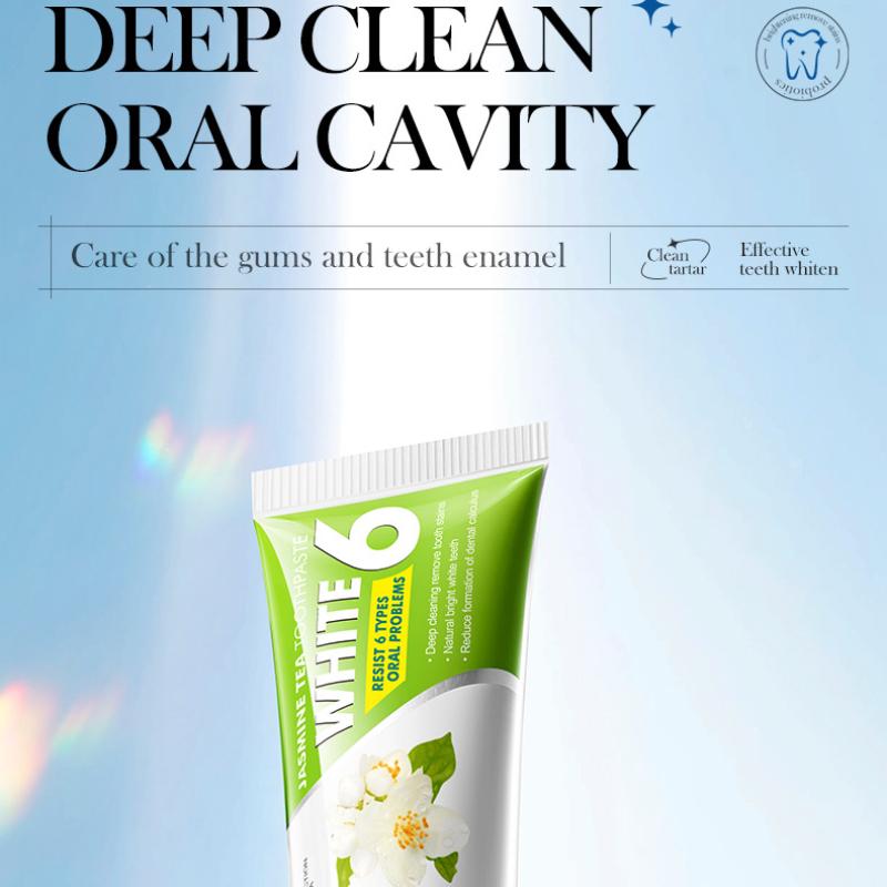 Зубная паста с пробиотиками на основе растений и фруктов SADOER для отбеливания полости рта и защиты десен