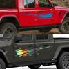 Наклейки на борт пикапа Для Jeep Gladiator JT Графика на кузов Грузовика Декоративные наклейки в стиле «Splash» Виниловая наклейка на автомобиль Аксессуары для тюнинга автомобиля