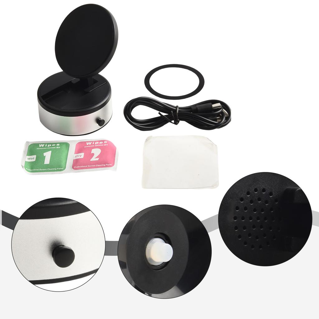 Daily Use 360° Vacuum Phone Holder Folding Car Phone Holder 360° Rotation ABS Material Laptop Screen Adsorption