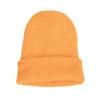 Unisex Knitting Hat Solid Color Men Women Brimless Hat Winter Soft Breathable Warm Stretchy Hat Outdoor Wear