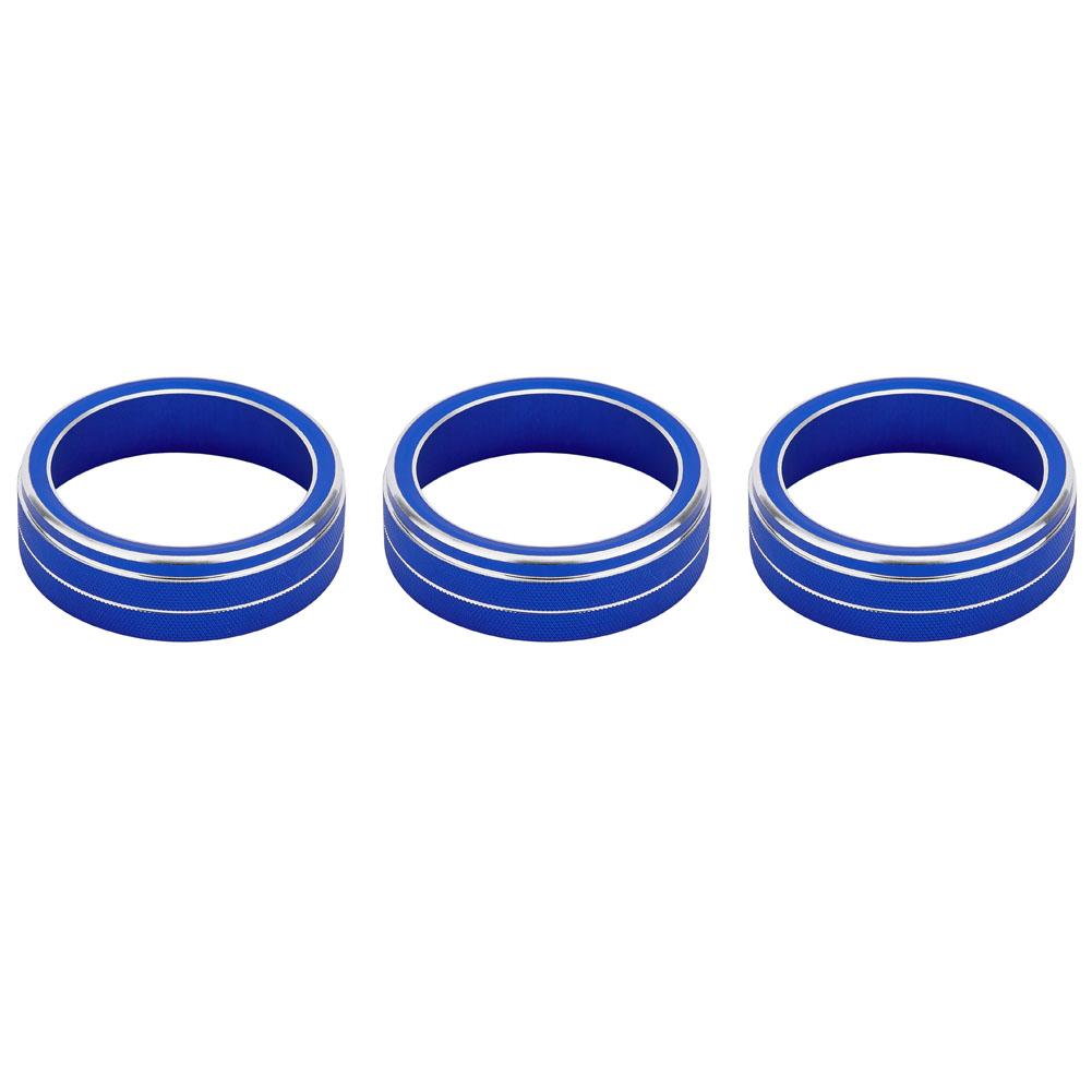 Аксессуары для украшения автомобиля для Volkswagen VW Golf 7 MK7 2014-крышка ручки кондиционера, кольцо, регулируемая отделка